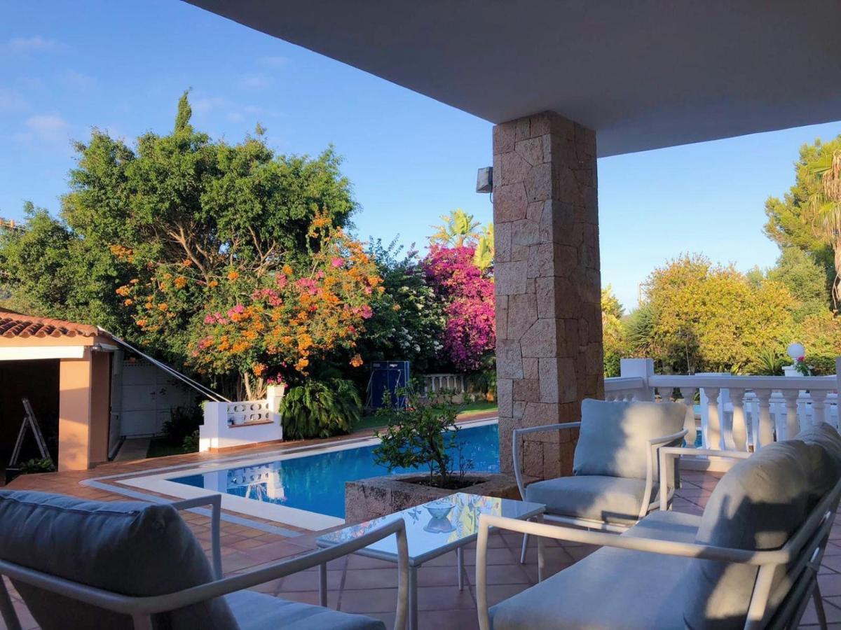 Villa Con Piscina Gigante Sant Francesc de s'Estany Zewnętrze zdjęcie