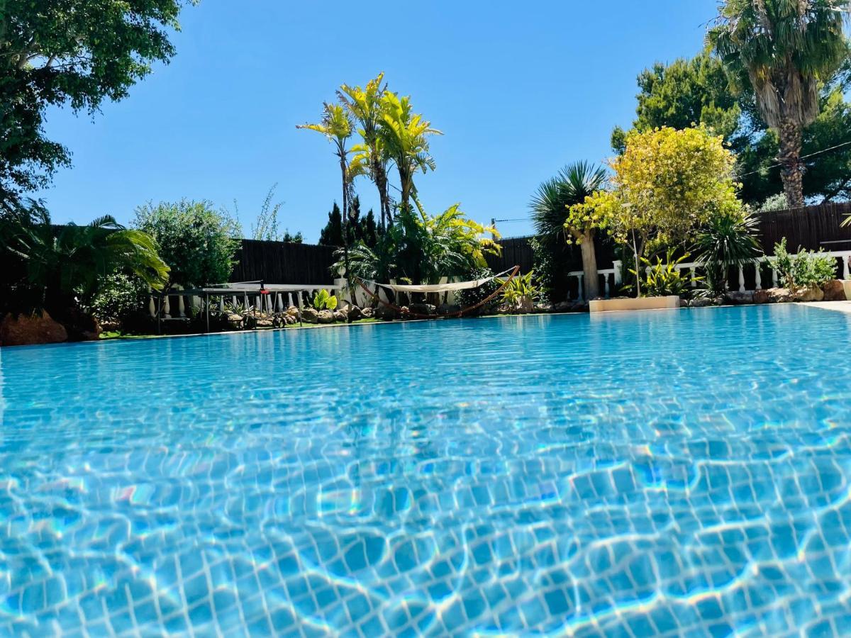 Villa Con Piscina Gigante Sant Francesc de s'Estany Zewnętrze zdjęcie