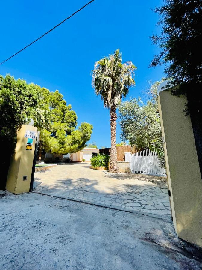 Villa Con Piscina Gigante Sant Francesc de s'Estany Zewnętrze zdjęcie
